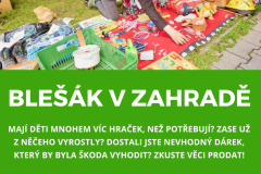 blešák v zahradě - 1
