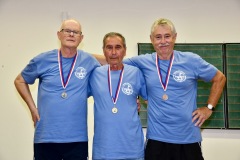 Turnaj v ping-pongu a tenisu na Sportovních hrách seniorů. Foto Hana Kružíková