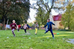 Momentka ze sportovního kroužku